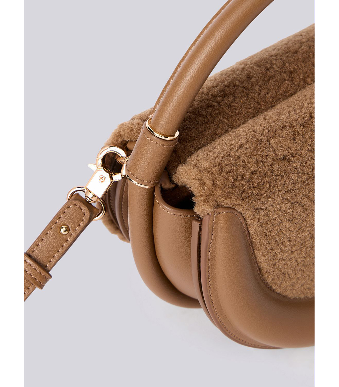 ラウンドボアミニバッグ 詳細画像 ブラウン 6